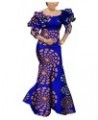 Fashion Robe Africaine Femme Elegant Maxi Long Dresses African Ankara Print Mermaid Dresses Dashiki Evening Gowns C10 $40.59 ...