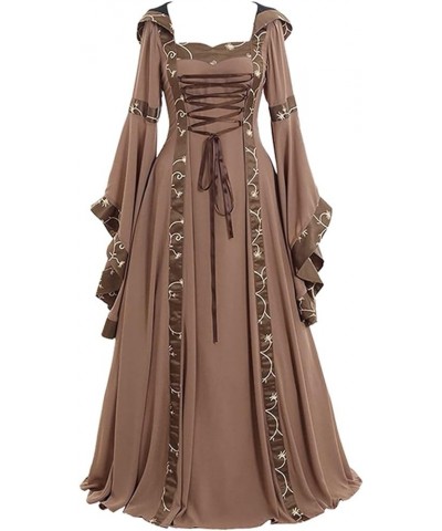 Victorian Dress for Women 1800S Medieval Renaissance Dress Corset Flare Sleeve Vintage Dress Cocktail Party Ball Gown Renaiss...